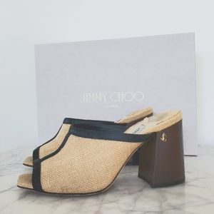 Jimmy Choo Joud Block Heel 36.5